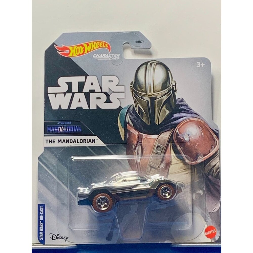 Hot Wheels Star Wars Character Cars The Mandalorian & Boba Fett Die-Cast
